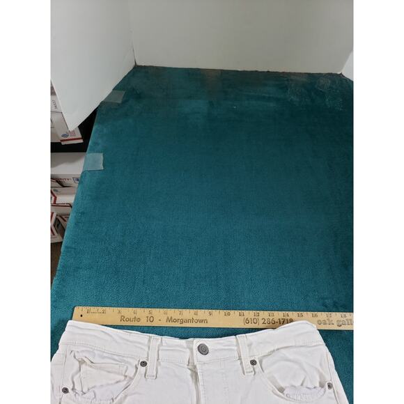 Lucky Brand Jeans Size 8 Womens Blue Stretch Pants Dark Mid Rise Sweet Bootcut - Picture 11 of 15